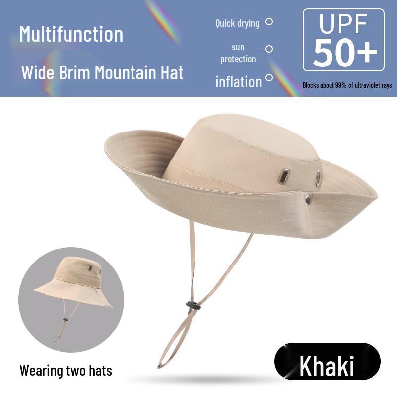 

Мужская шляпа от солнца с широкими полями для улицы: Идеально для альпинизма, пеших походов или приключений в пустыне