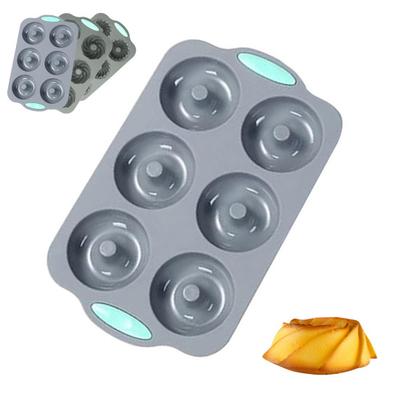 Formă de silicon pentru tort de Crăciun, rezistentă la căldură, tavă de copt pentru fursecuri, toast, cuburi de gheață, antiaderentă, eliberare ușoară, desert