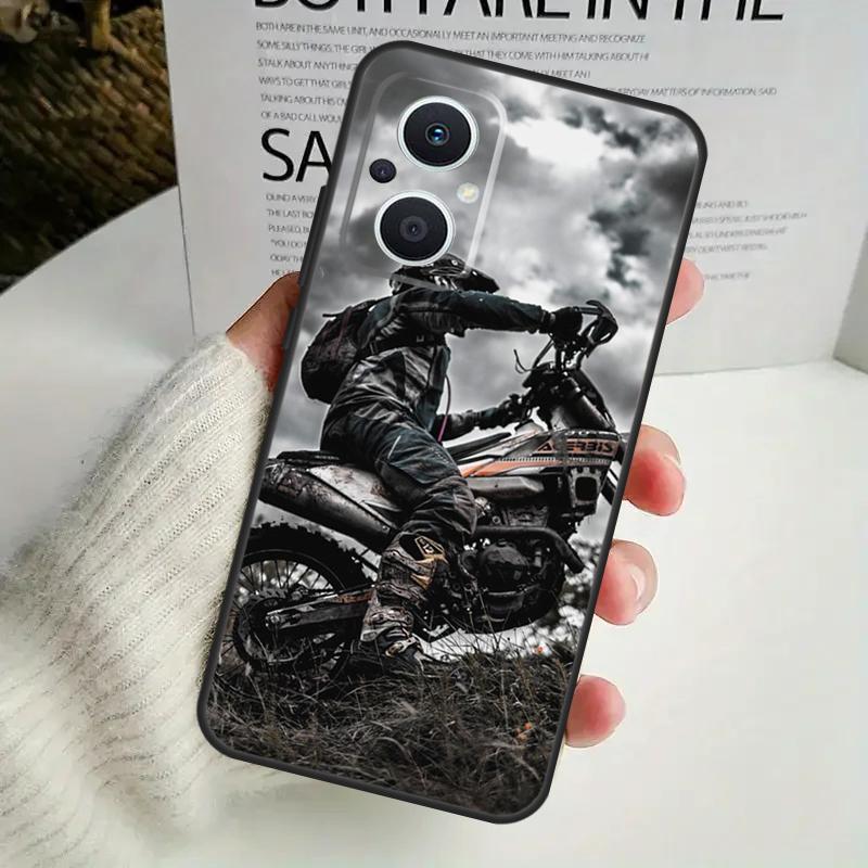 Moto Cross Motorcycle Sports Case For OPPO Reno 8T 4Z 5Z 8 10 11 Pro 4 5 6 7 Lite OPPO Find X6 Pro X3 X2 X5 Lite Cover
