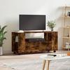 VidaXL TV Stand Smoked Oak 102x34.5x43 Cm Engineered Wood 833747