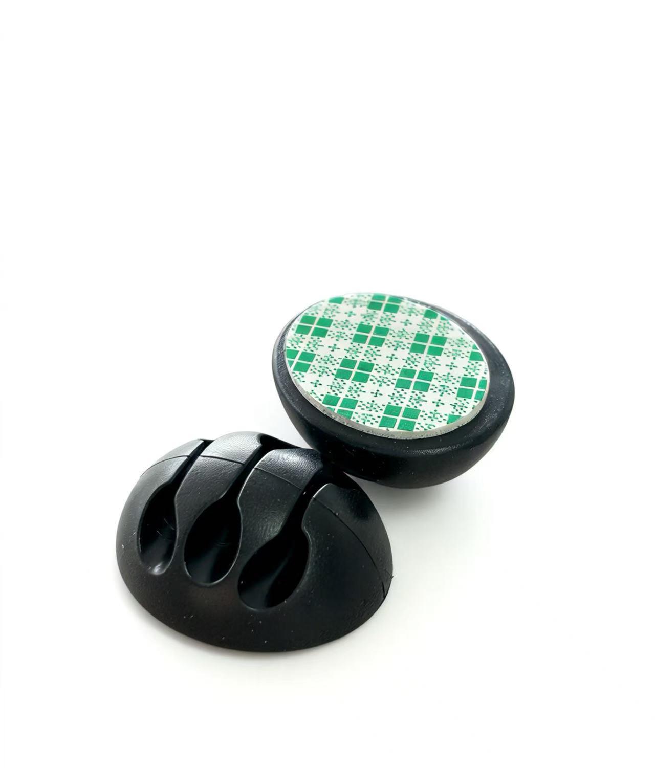 Snap-On Round Cable Clip: Multi-Functional Floor Wire Raceway & Data Cable Organizer