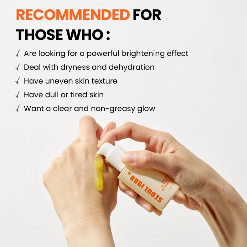 K-SECRET SEOUL 1988 YUJA GLOW SERUM 30ml