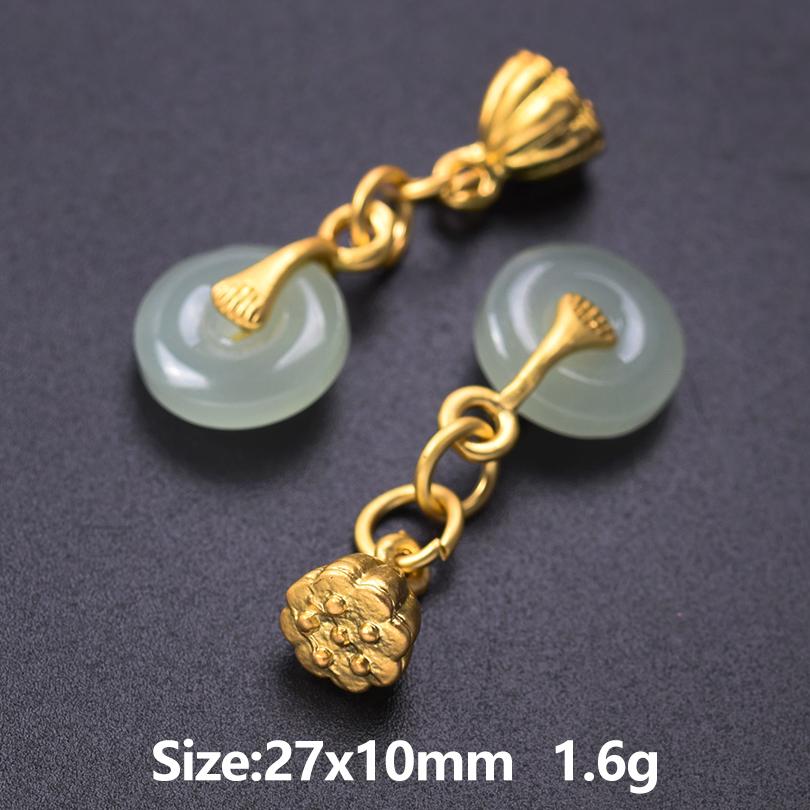Vintage Ethnisch Chinesisch Goldfarbe 5 Stück Emaille Lotusblume Anhänger Für Schmuckherstellung Zubehör Schmetterling Sonnenblume Herz Anhänger