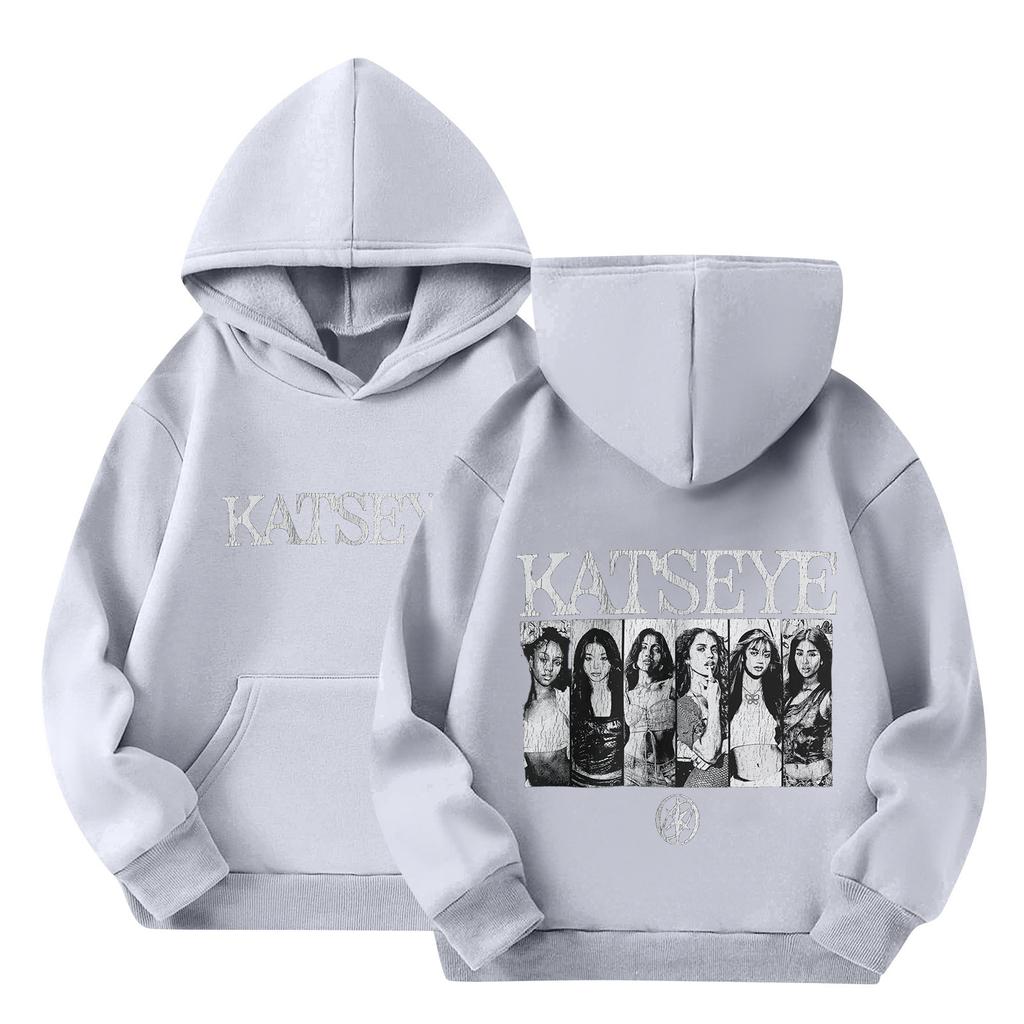 Children's Fashionable Comfortable Casual Long-Sleeved Printed Hooded Top