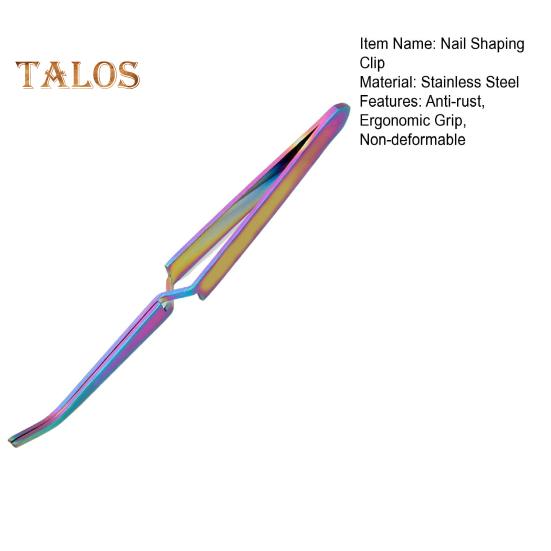 Nail Shaping Clip Corrosion Resistant Labor-saving Squeeze Easily Practical Self Retracting Nail Art Picking Nipper Nail Tool