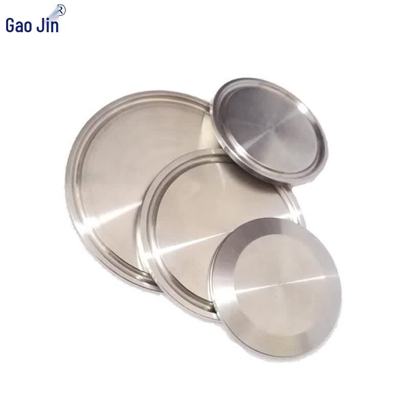 Gaojin 316L Sanitary Stainless Steel Clamp Blind Plate
