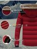 Men's Winter Thick Hooded Jacket with Fur Collar - Warm, Loose, Casual Outdoor Top