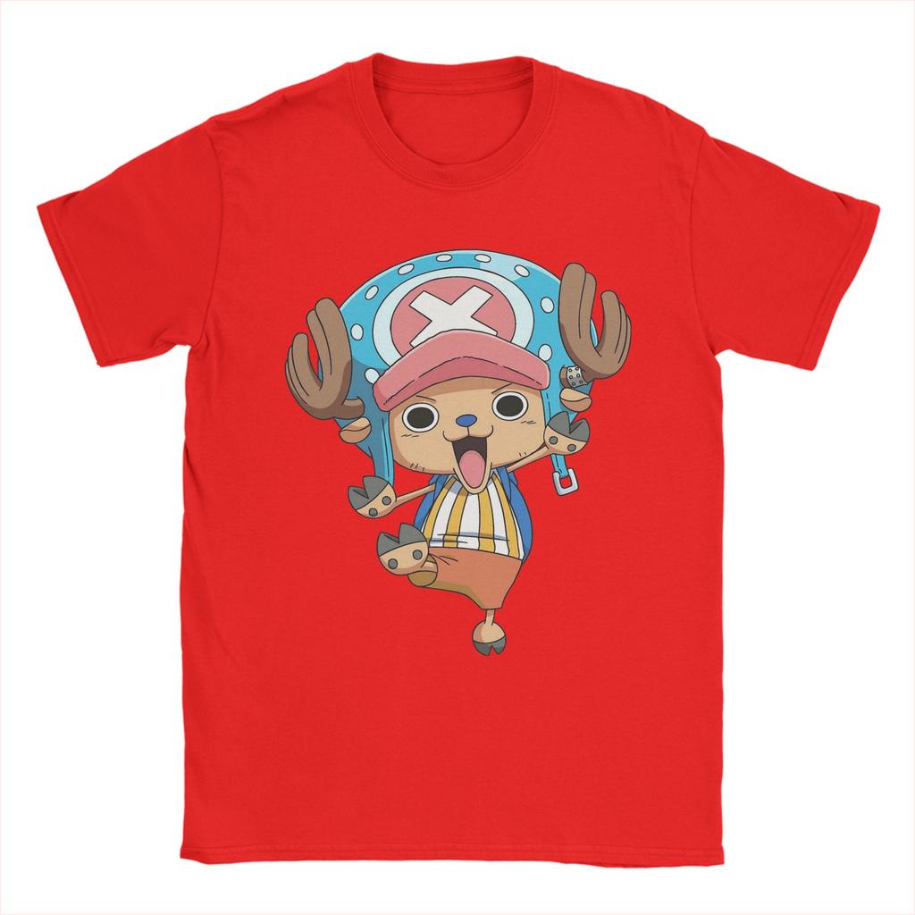 Tony Tony Chopper One Piece Cotton Candy Lover Unisex Womens T Shirts Tees Short Sleeve TShirts 100 Cotton Plus Size Clothing