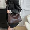 Fashion retro tote bag niche commuter messenger bag winter new bag women's shoulder bag