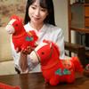 Creative Stuffed Animal Doll Fluffy Zodiac Pony Figurine  Chinese New Year