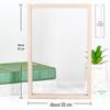 Handmade Transparent Bottle Embossing Film for Spring Plant Specimen Bookmarks