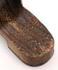 KYOETSU Geta Sandals with Japanese Burnt Paulownia Wood Men's Patterns, (7)