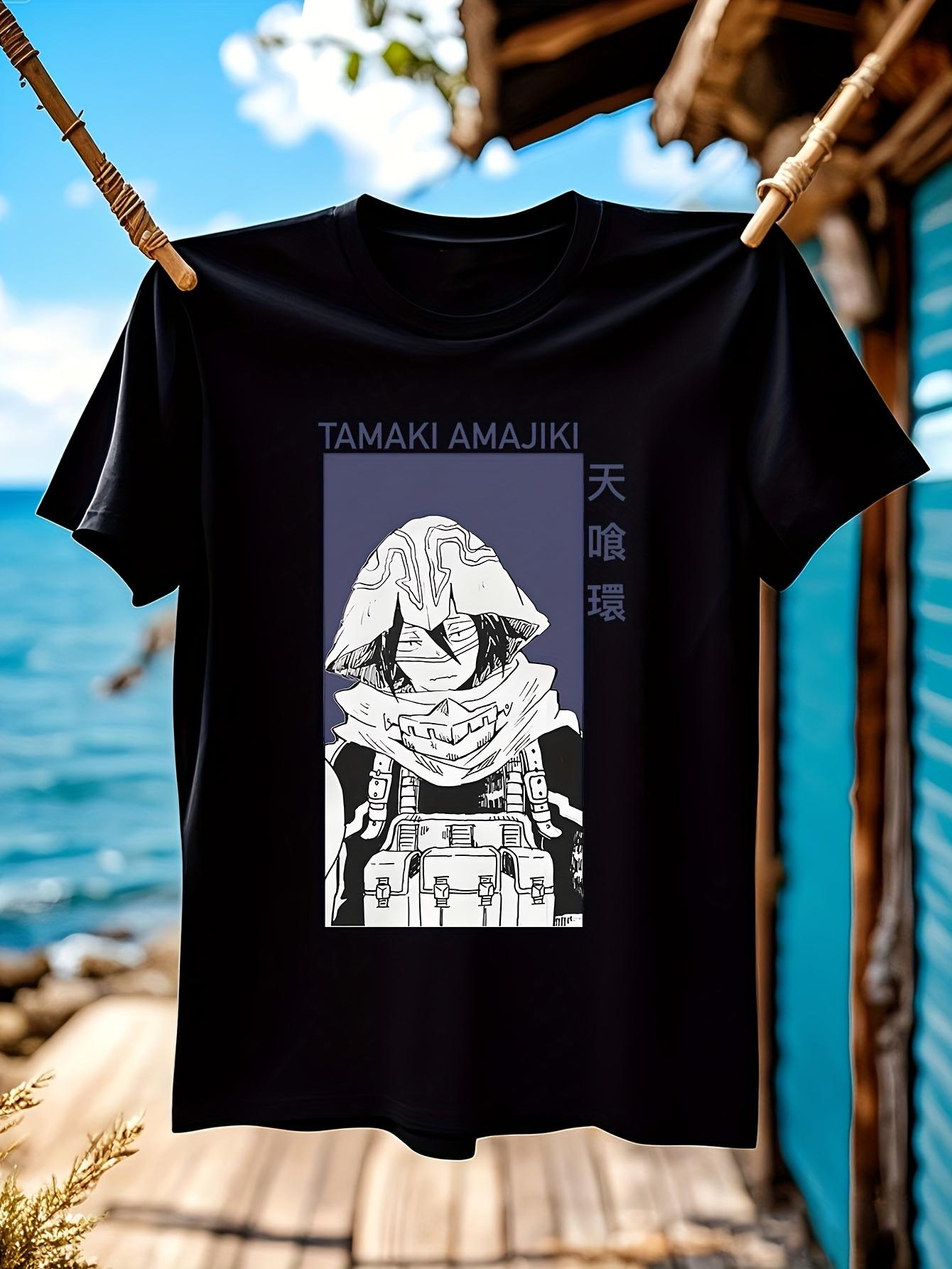 Tamaki Amajiki Anime Graphic Tshirt Graphic Tshirt - Blac... XXL