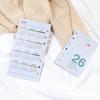 Fromthenon 2026 Calendar Card A5 A6 A7 A8 M5 Loose-leaf Notebook Planner Journal Calendar Loose-leaf Bindings Accessories