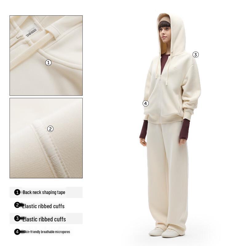 Bananain Wang Yibo 503 Relax Unisex Pletená mikina s kapucí