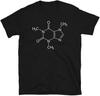 Barista Coffee Drinker Caffeine Chemical Compound Short Sleeve T Shirt Black