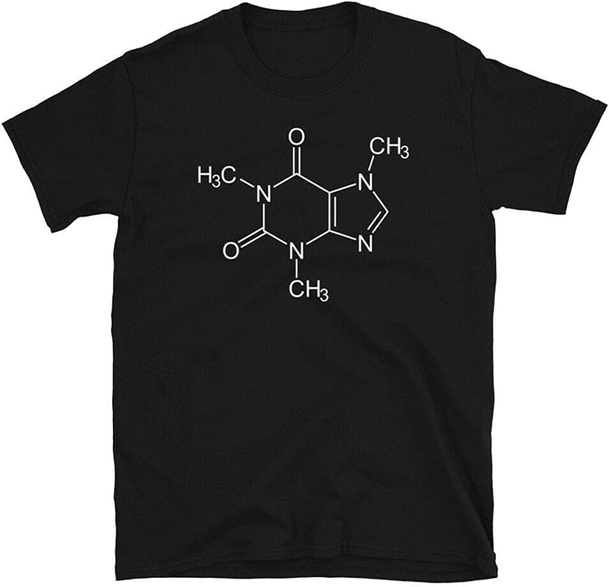 Barista Coffee Drinker Caffeine Chemical Compound Short-Sleeve T-Shirt Black L чёрный