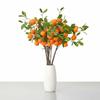 Faux Orange Artificial Orange Branch Green Leaves Simulation Fruit Tree  Restaurant Hotel