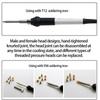 3D Printer Accessories: T12 Soldering Iron Tip Hot Melt Nut Inserter M2-M8.