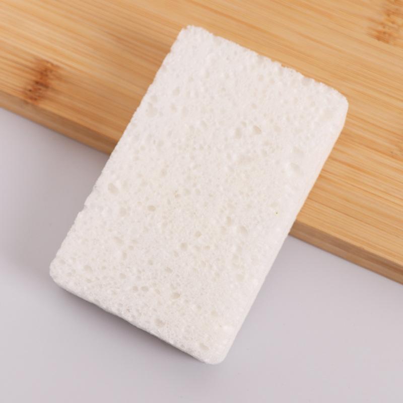 Thickened Wood Pulp Cotton Dishwashing Sponge Cloth Scouring Pad Absorbent Sponge Dishwashing Wipe
