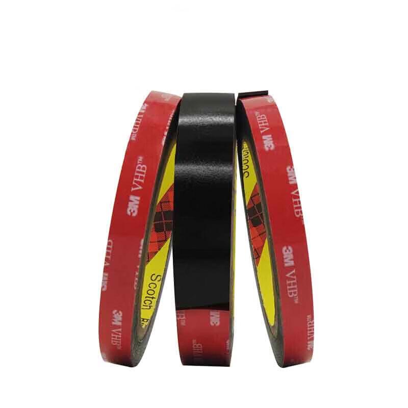 3M Double-Sided Tape, Strong Adhesive, Traceless, Black, Heat-Resistant, ETC Car Mount Bracket, 5952, 60MM*3M
