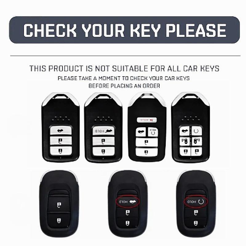 Fashion Auto Key Fob Cover Case Housing Remote Fit For Honda Hr-V Mpv Ex Odyssey Stepwgn Elysion Civic Fit Accord Pilot Crv Protector