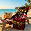 Manchester Customize Your Name Beach Towel Quick-Dry Soft Microfiber