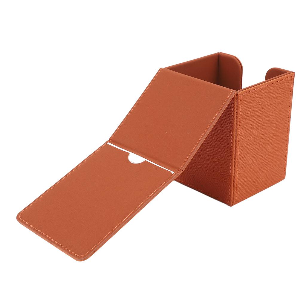 Photo Storage Box Multipurpose Large Capacity Magnetic Lid Closure PVC Picture Storage Container for Photo Bank Cards Stamps