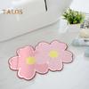 Flower Shape Bath Mat Modern Quick Drying Soft Anti-slip Thick Super Absorbent Entry Door Shower Rug Floor Pad Bathroom Supplies