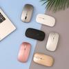 2.4G Wireless Slim Mouse Less Noise 3 Adjustable DPI 7color Breathing Light Rechargeable Mouse for
