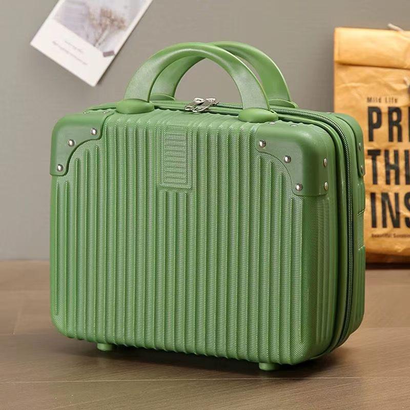 Women's Portable Makeup Tote with Lockable Storage and Carry-On Luggage Option