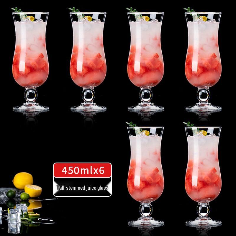 ZISIZ Aesthetic Glass Juice Cup