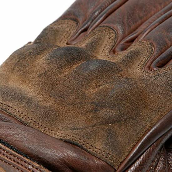 Luvas Fuel Bespoke Motorcycles "RODEO" (Castanho, XL)