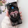 Clear For Honor 9 Lite Case Cute Cat Luxury Fashion Flowers Cool Boys Soft Bumper Cover For Honor 9Lite LLD-L21 Phone Case 5.65"