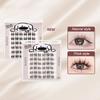 Glue-Free Sunflower Double Tip Wheat Comic Book Self-Adhesive Light Section False Eyelashes