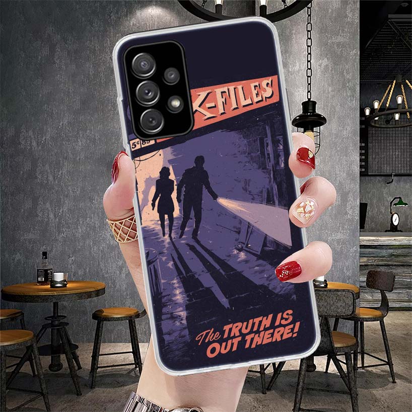 The X Files I Want to Believe Phone Case For Samsung Galaxy A71 A51 A41 A31 A21S A11 A70 A50 A40 A30 A20E A10S A20S A6 A7 A8 A9