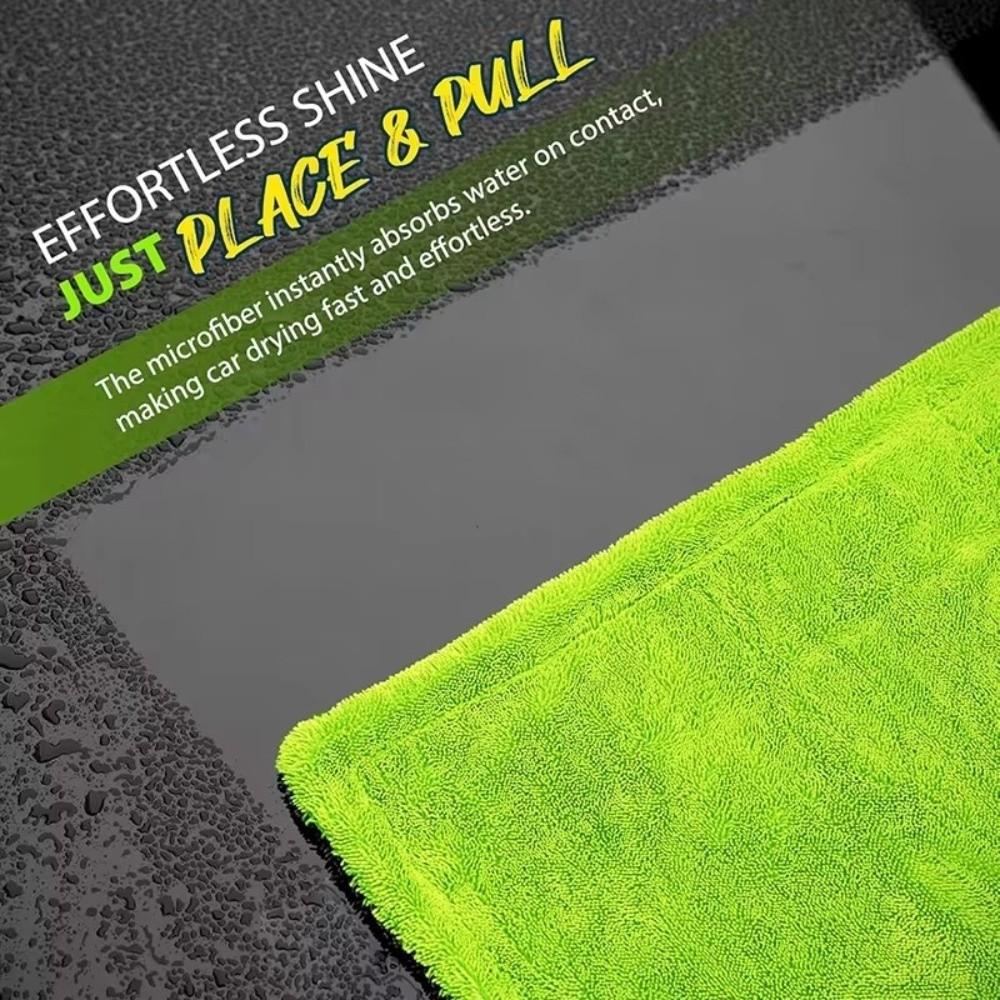 Ultra Thick High Water Absorbent Cloth Lint-Free Scratch-Proof Towel  For Vehicle Drying
