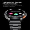 AK77 Smart Watch Men AMOLED Screen Bluetooth Call Music Voice Assistant  Health Monitoring Outdoor Sports Fitness Smartwatch