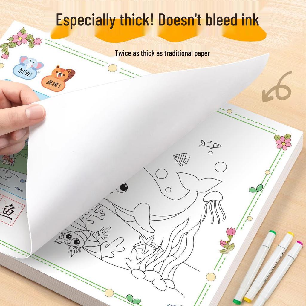Kids' Coloring & Drawing Book: Transport, Animals & Princess Themes
