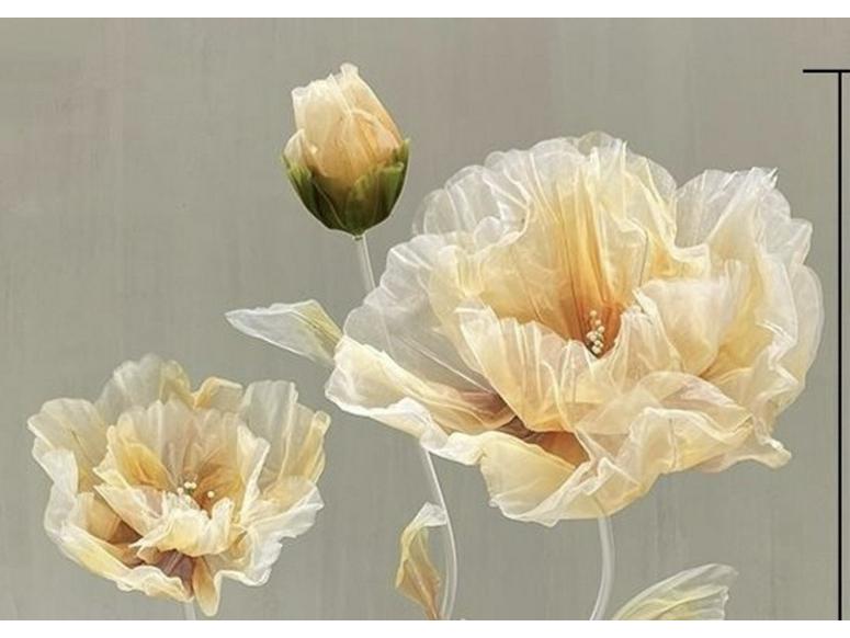 Silk Flower Wedding Props for Photography & Decoration