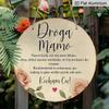 2D Flache Retro-Aluminium-Wanddekorationen in verschiedenen Größen, Thema „Liebe Mama“, mit einem floralen Rosenmuster – zart und beruhigend – ideal für Zuhause