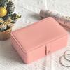Portable Jewelry Box Double-layer Jewelry Jewelry Storage Jewelry Packaging Household Waterproof Storage Box Premium Gift Box