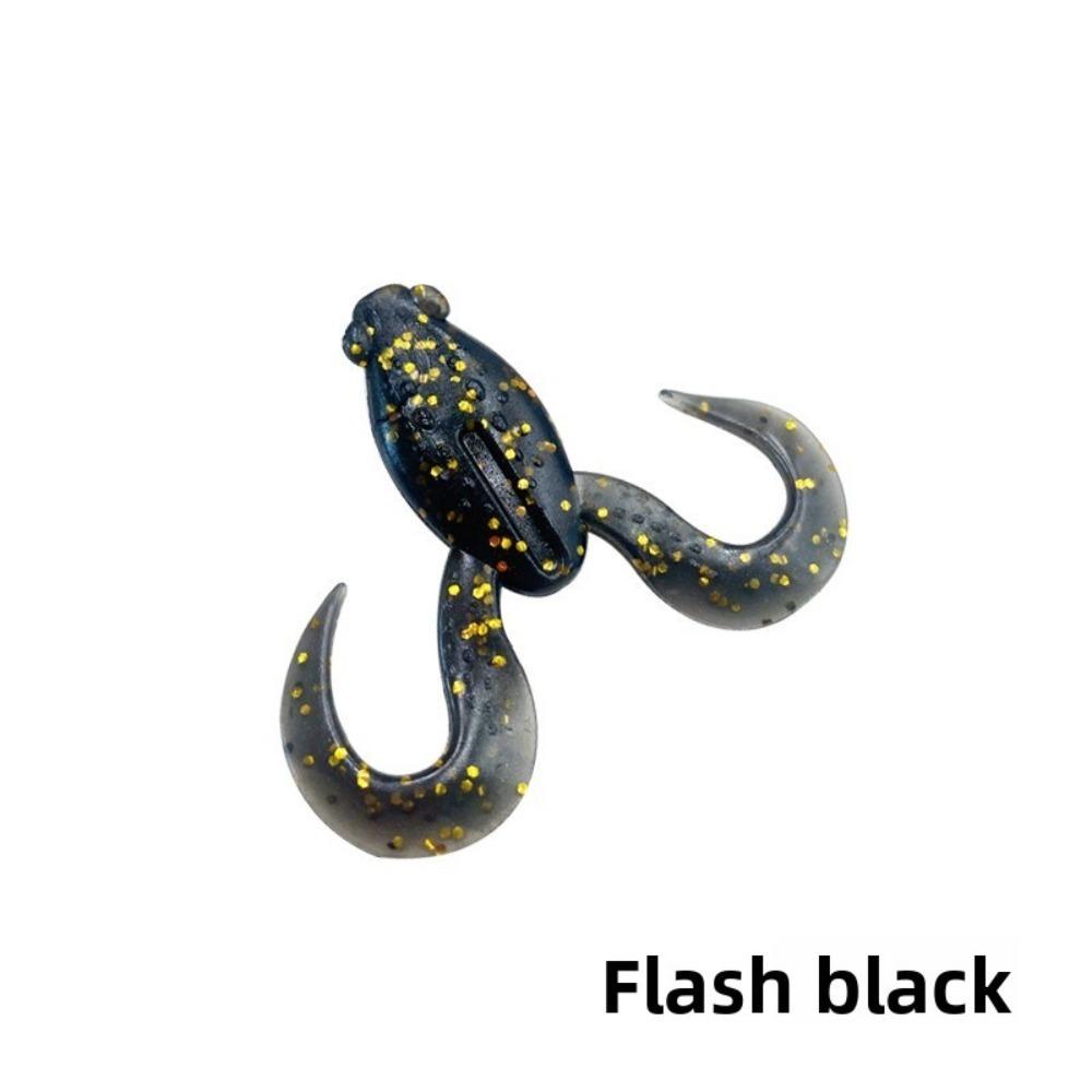 4pcs/Bag 10cm Length TPE Fishing Bait Floating Design Bionic Fake Bait  Bass Fishing