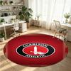 Charlton Athletic FC Printed Round Crystal Velvet Rug Soft Non Slip Floor Carpet For Bedroom Holiday Gift