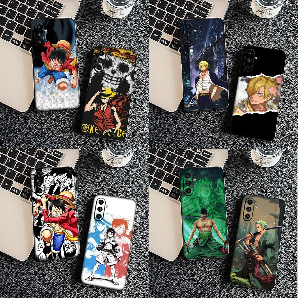 Sanji Luffy One Pieces Roronoa Zoro Cover for Samsung Galaxy S25 S24 S23 Fe Ultra Plus S7 Edge A05 A06 A16 A55 A15 A35 Case