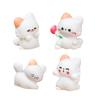 7Pcs/set Cartoon Pet Cat Miniatures Resin Animal Ornaments Fairy Garden Decoration Micro Landscape