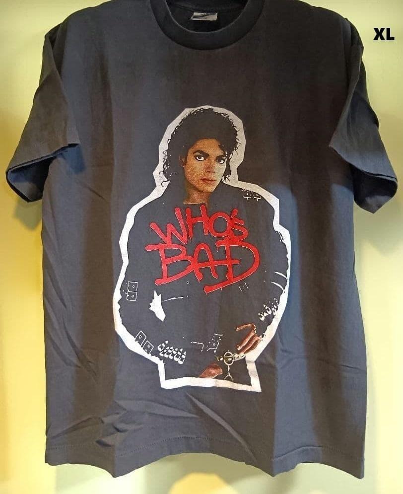 Michael Jackson BAD TOUR Michael Jackson T- Unisex T-Shirt XXXXL