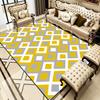Boho Marokko Retro Stil Wohnzimmer Teppich Dekoration Schlafzimmer Rutschfest Waschbar Nachttischmatte Weich Leicht zu Reinigen Büro Luxus Teppich