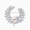 New Alloy Brooch High-end Niche Women's Peony High-end Pin Coat Suit High-end Versatile Brooch