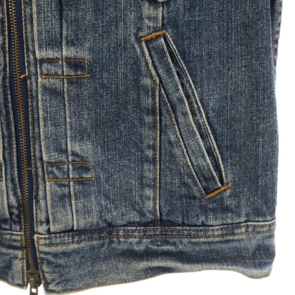 Levi's Denim Jacket M Indigo Blue Denim Jacket Trucker Men's Used